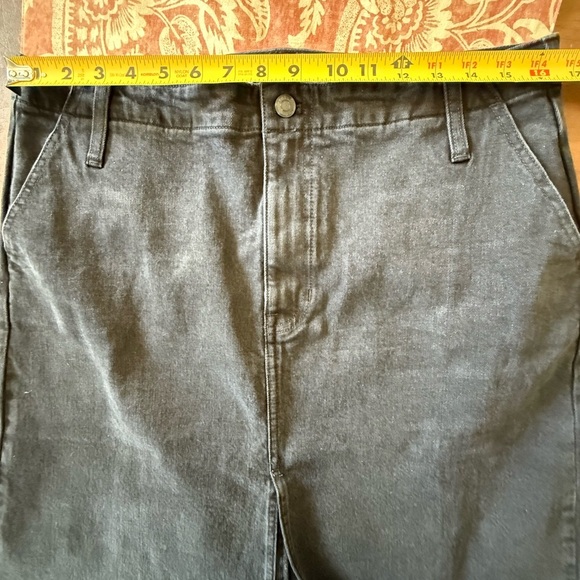 NWT J.Crew Black Denim Skirt SZ 32 (14) - Picture 15 of 16